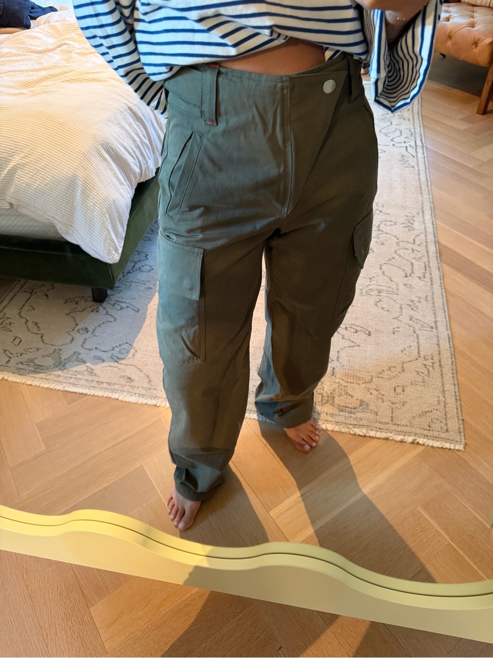 Gap × Victoria Beckham High Rise Cargo Pants